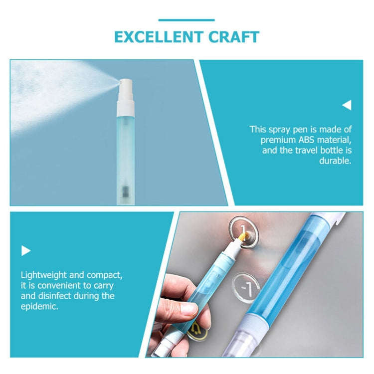 Alcohol Pen Touchless Elevator Push Epidemic Stick Spray Pen(Blue)