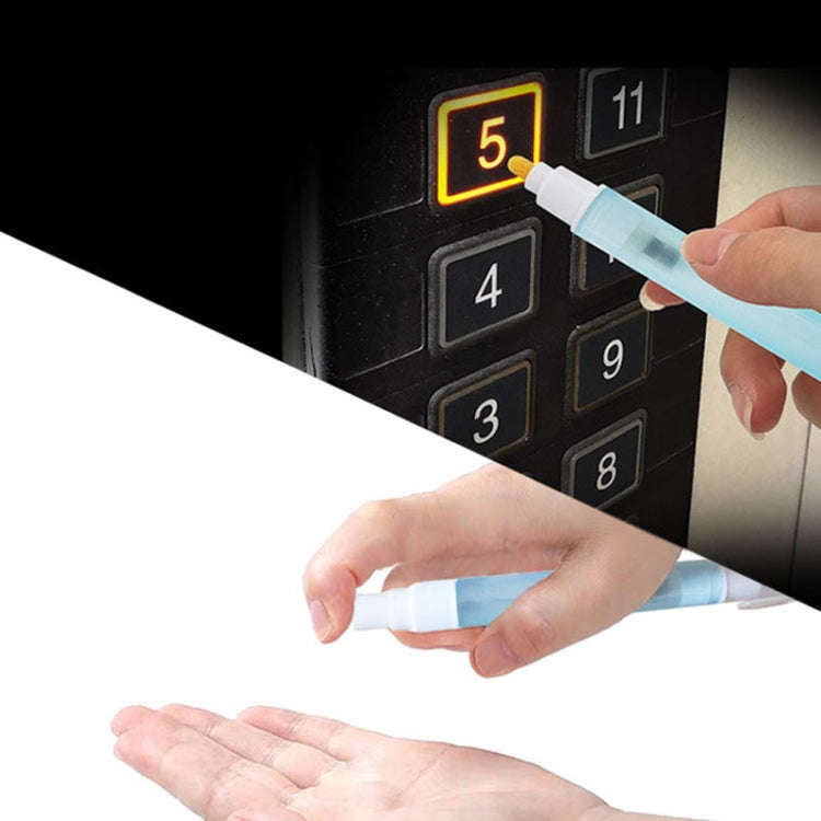 Alcohol Pen Touchless Elevator Push Epidemic Stick Spray Pen(Blue)