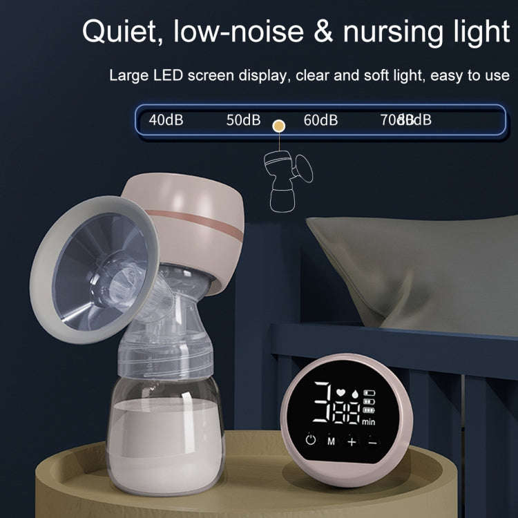 MZ-003 LED Digital Display Smart Adjustable Fully Automatic Massage Painless Silent Breast Pump(B...