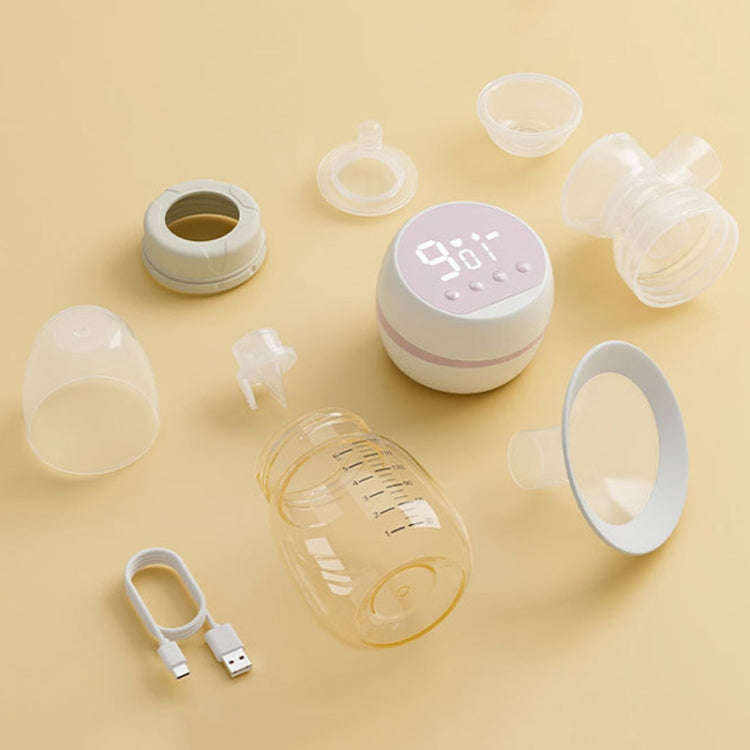 MZ-003 LED Digital Display Smart Adjustable Fully Automatic Massage Painless Silent Breast Pump(W...