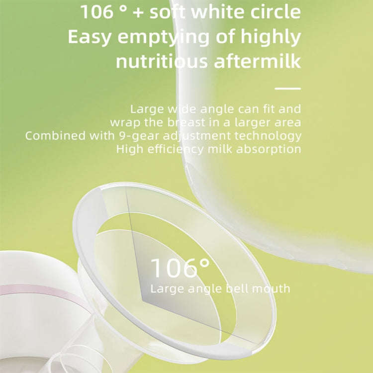 MZ-003 LED Digital Display Smart Adjustable Fully Automatic Massage Painless Silent Breast Pump(B...