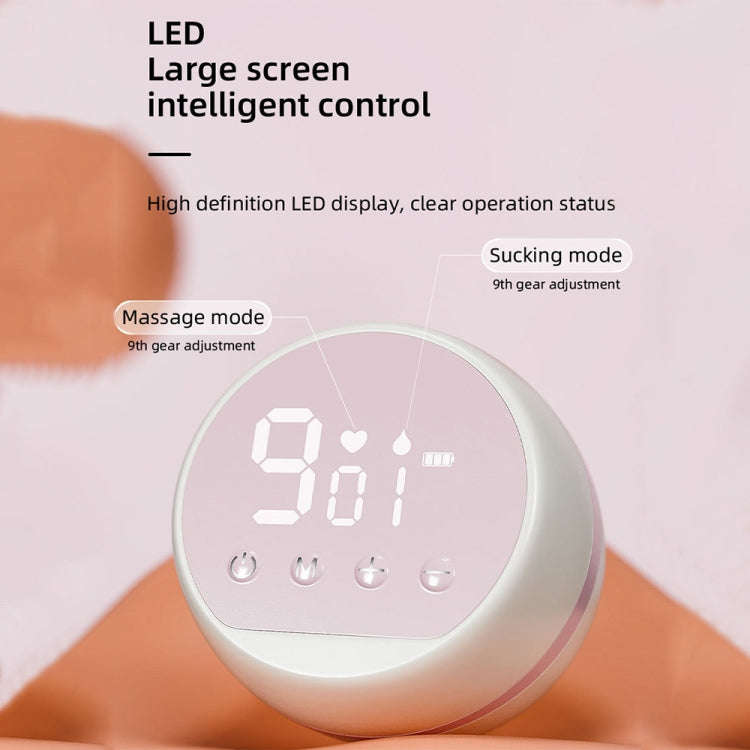 MZ-003 LED Digital Display Smart Adjustable Fully Automatic Massage Painless Silent Breast Pump(B...