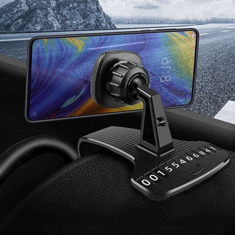 Magnetic Mobile Phone Car Holder Dashboard Parking Number Plate(X1+Q3)