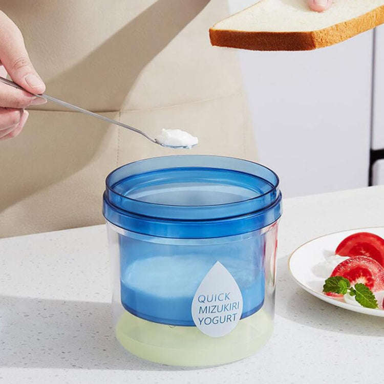 Household Whey Separation Yogurt Strainers Homemade Cheese Filter Tool(Blue)
