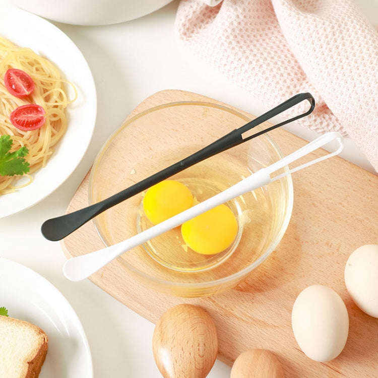 5pcs Household Mini Whisk With Small Spoon Kitchen Multifunctional Stirring Stick(Black)