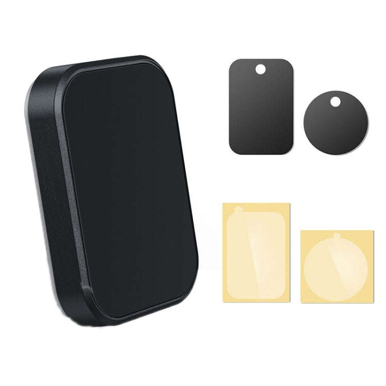 Flat Adhesive Magnetic Car Mobile Phone Navigation Holder(Black)