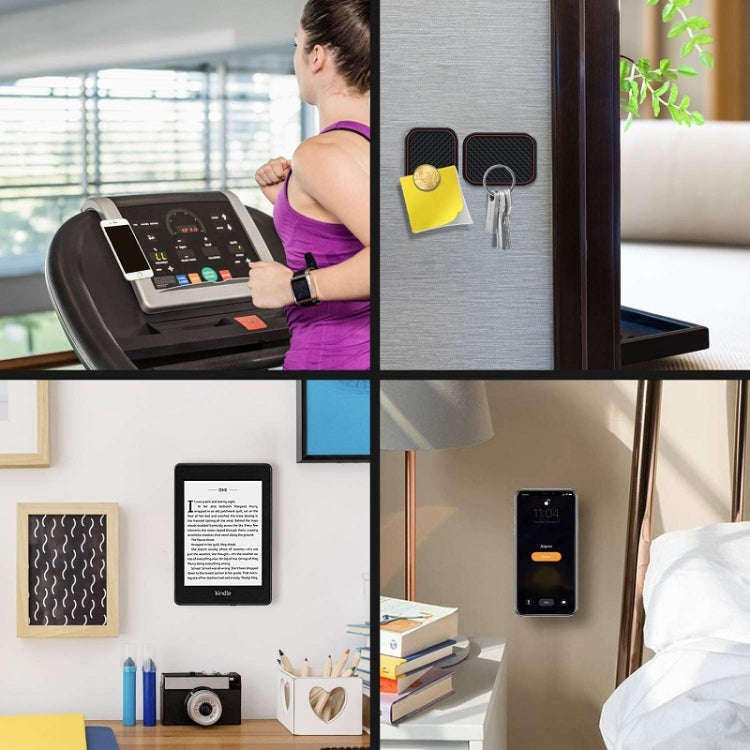 Flat Adhesive Magnetic Car Mobile Phone Navigation Holder(Black)