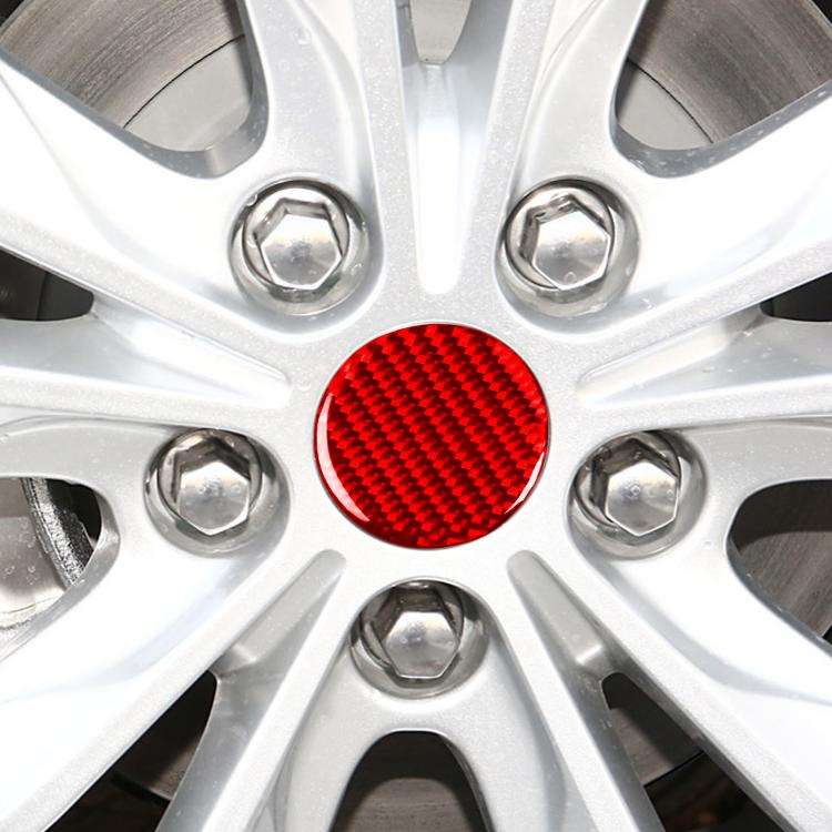 For Chevrolet Malibu 2016-2024 4pcs /Set Left-hand Drive Wheel Hub Sticker(Black)