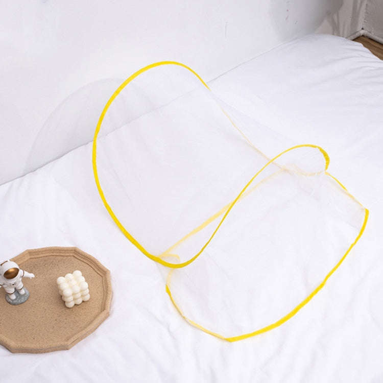Installation-free Folding Portable Travel Insect-proof Mesh Cover Head Mini Mosquito Net, Color: ...