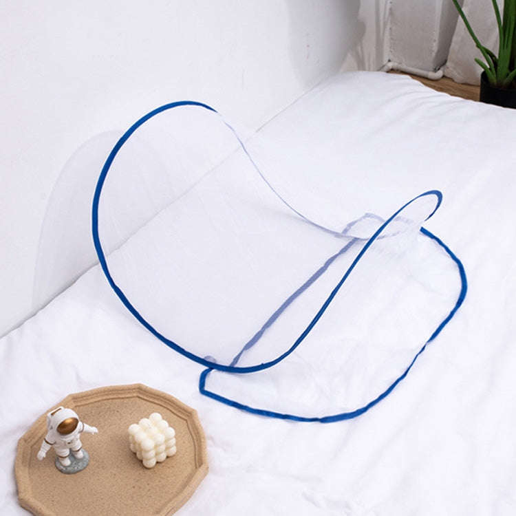 Installation-free Folding Portable Travel Insect-proof Mesh Cover Head Mini Mosquito Net, Color: ...