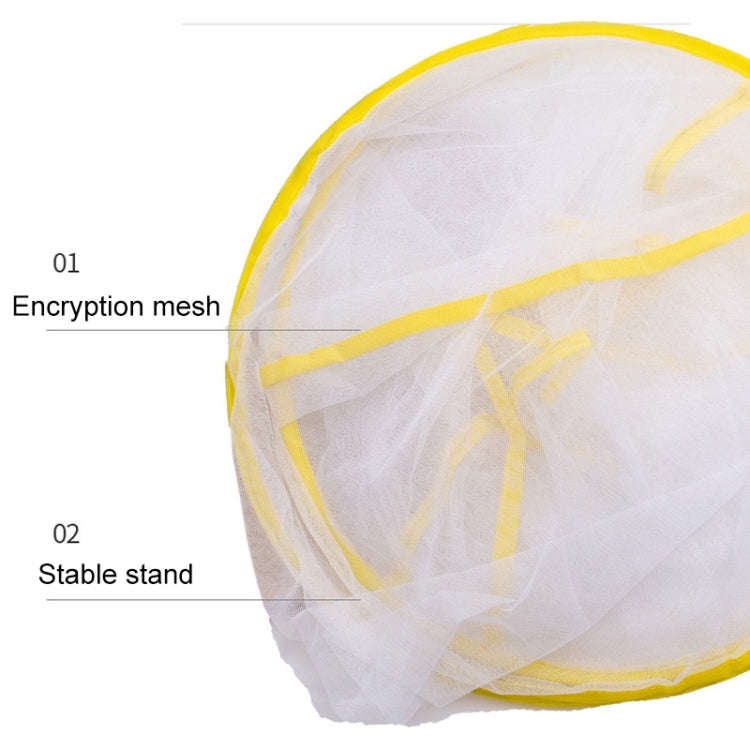 Installation-free Folding Portable Travel Insect-proof Mesh Cover Head Mini Mosquito Net, Color: ...