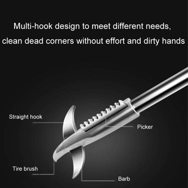 Car Tire Stone Cleaner Multifunctional Cleaning Tool(Long Style)