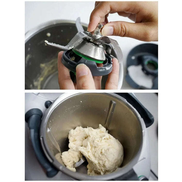For Thermomix TM5 / TM6 Kitchen Machine Kneading Dough Blade Isolation Protective Cover(Black)