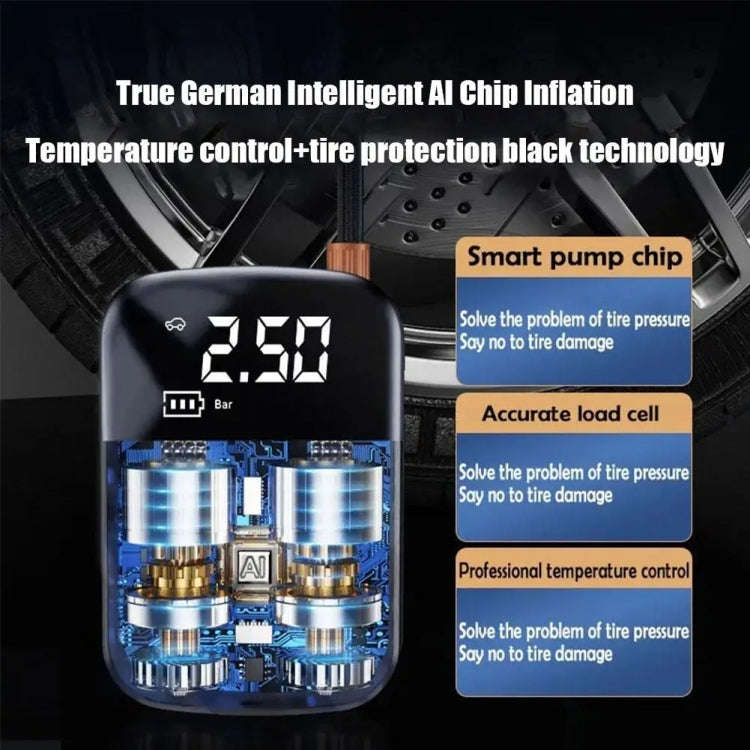 Car Portable Electric Tire Inflator Pump, Model: Wireless Standard