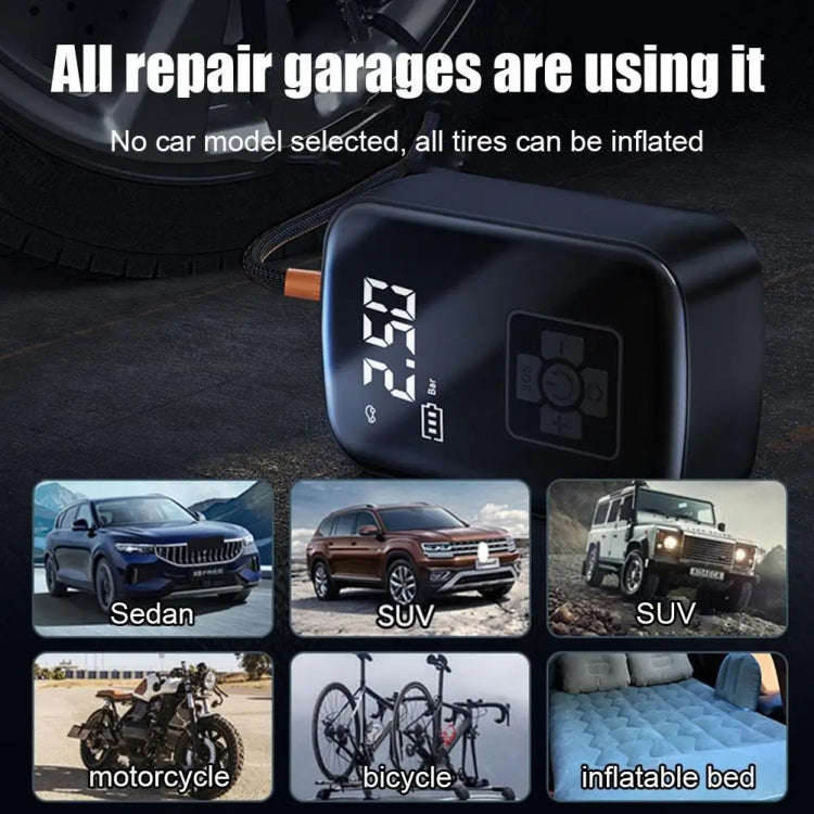 Car Portable Electric Tire Inflator Pump, Model: Wireless Standard