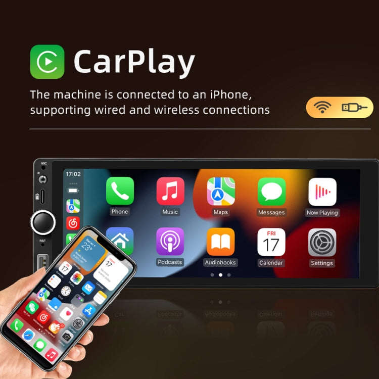 Car Universal Radio Wireless Bluetooth Hands-Free Android Navigation, Memory: 2+32G