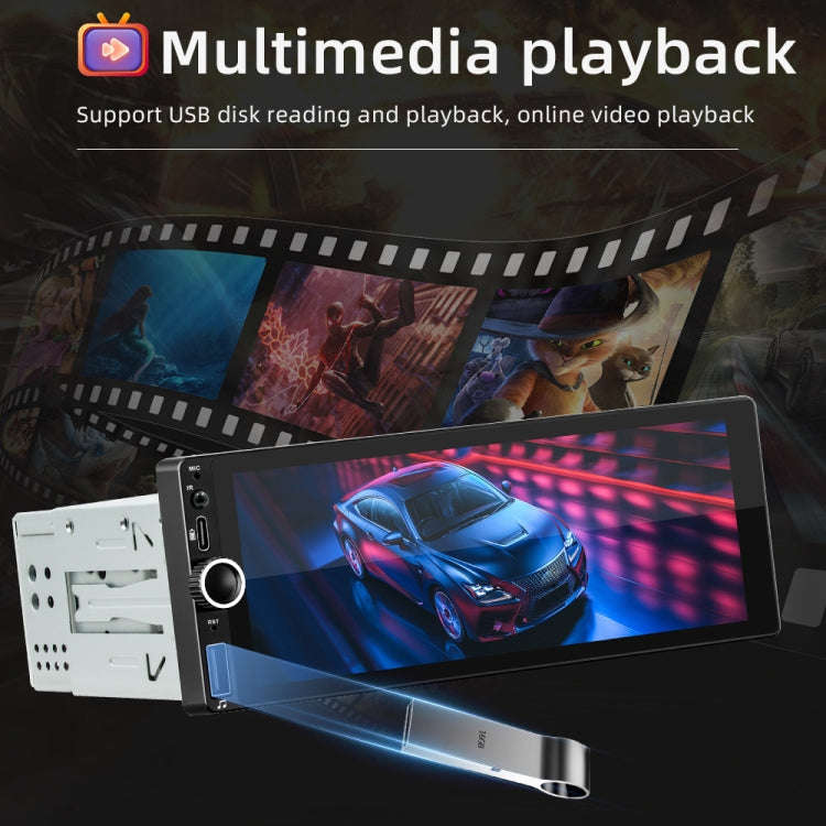 Car Universal Radio Wireless Bluetooth Hands-Free Android Navigation, Memory: 2+32G