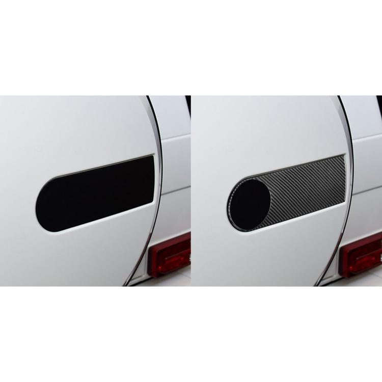 For Mercedes-Benz G-Class W463 Spare Tire Decoration Stickers(Black)