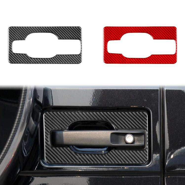 For Mercedes-Benz G-Class W463 Trunk Handle Sticker(Red)