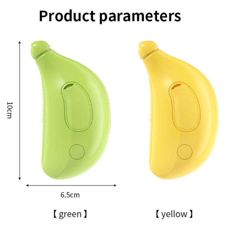 Banana Shape Pet Spray Massage Comb Electrical Cleaning Brush Hair Removal Comb For Dogs And Cats...