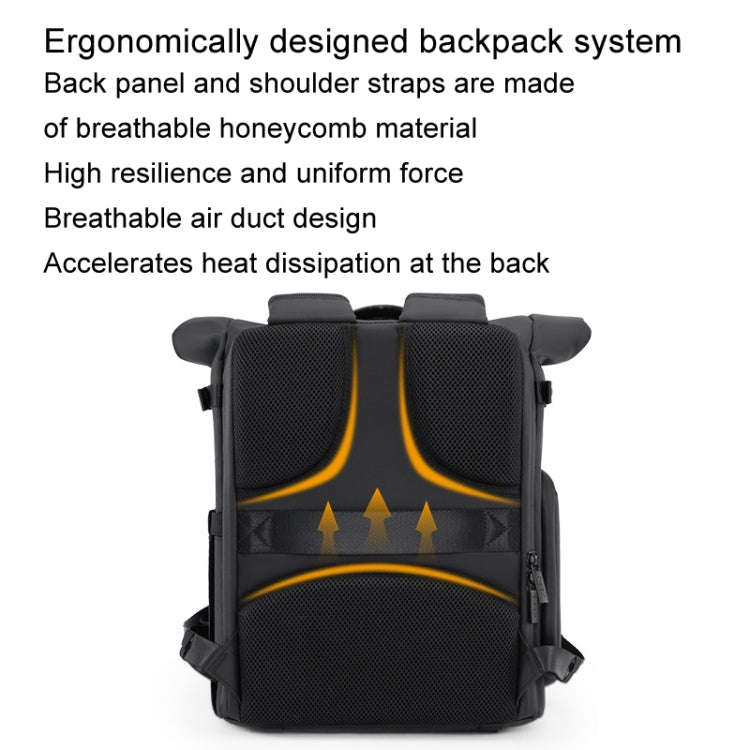 Cwatcun D113 Shoulder Leisure Camera Bag Waterproof High Capacity Outdoor Travel Photography Bag,...