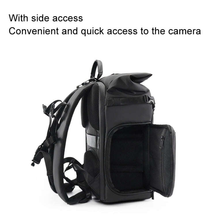 Cwatcun D113 Shoulder Leisure Camera Bag Waterproof High Capacity Outdoor Travel Photography Bag,...