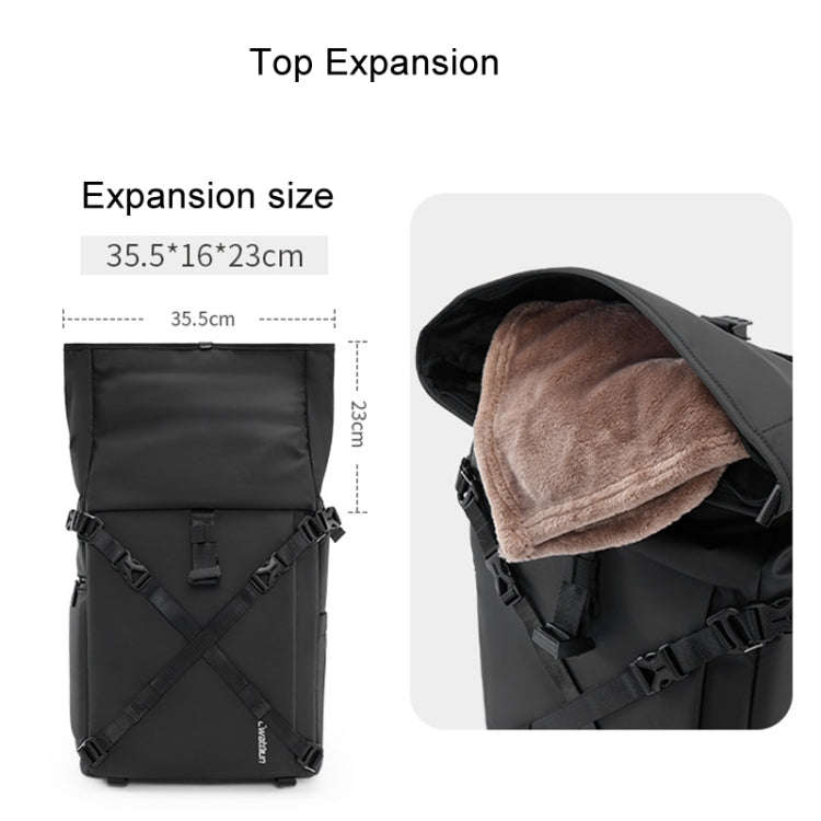 Cwatcun D113 Shoulder Leisure Camera Bag Waterproof High Capacity Outdoor Travel Photography Bag,...