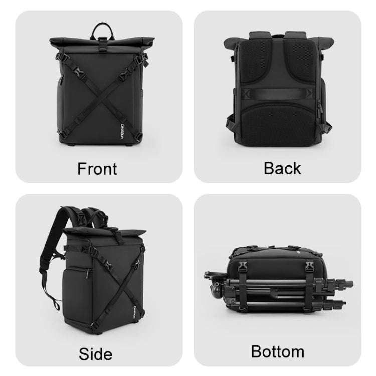 Cwatcun D113 Shoulder Leisure Camera Bag Waterproof High Capacity Outdoor Travel Photography Bag,...