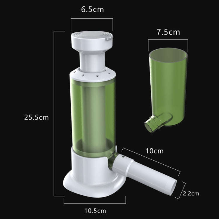 Small Household Manual Sausage Making Machine Kitchen Tools(Coffee)