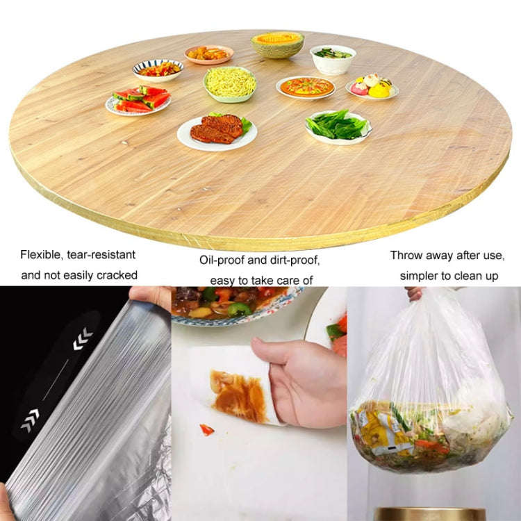 10pcs /Pack 1.6m Disposable Elastic Bunching Tablecloth Household Table Thickened PE Non-Washable...