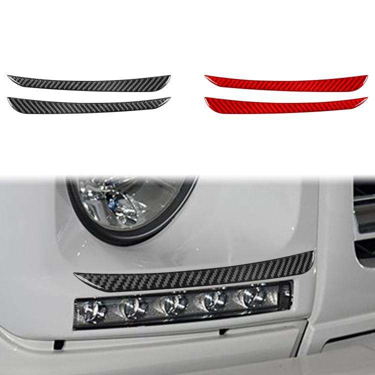 For Mercedes-Benz G-Class W463 2pcs /Set Eyebrow Sticker(Red)
