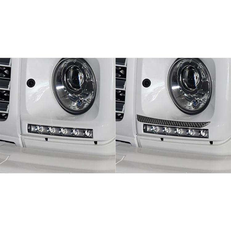 For Mercedes-Benz G-Class W463 2pcs /Set Eyebrow Sticker(Red)