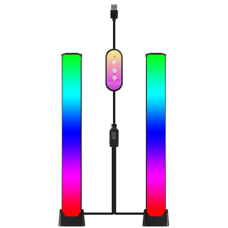 SMD Colorful 5050 RGB E-Sports Table Remote Control Small Night Light USB Smart Rhythm Atmosphere...