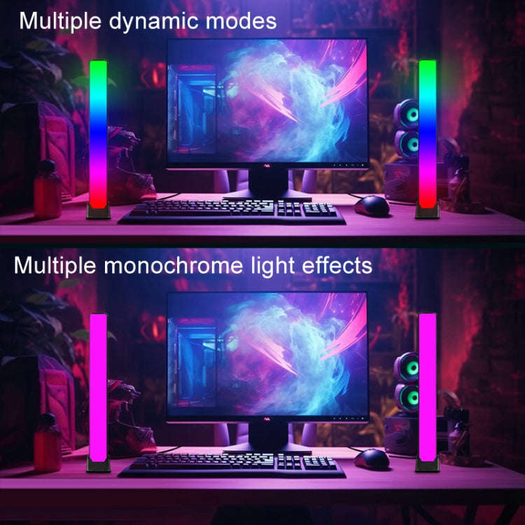 SMD Colorful 5050 RGB E-Sports Table Remote Control Small Night Light USB Smart Rhythm Atmosphere...