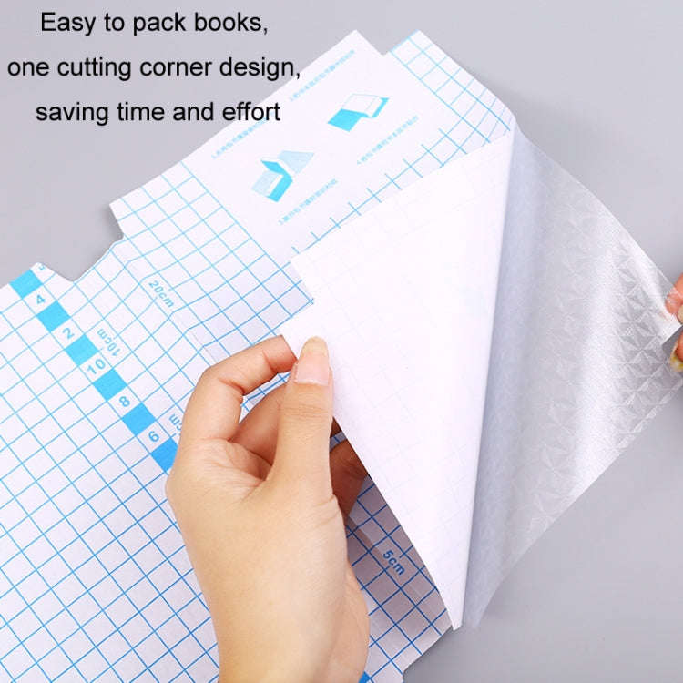 10pcs/set 47cmx34cm Textbook Self-Adhesive Transparent Waterproof Book Cover