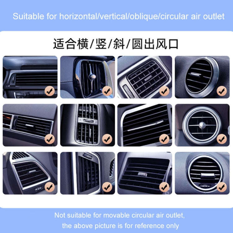 Smart Induction Wireless Charger Car Cell Phone Holder Solar Fast Charging Air Vent Navigation St...