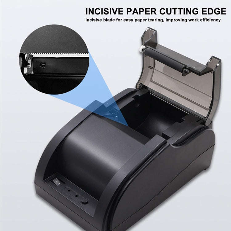 58mm USB Computer Version+Mobile Bluetooth Automatic Order Takeout Receipt Cashier Thermal Printe...