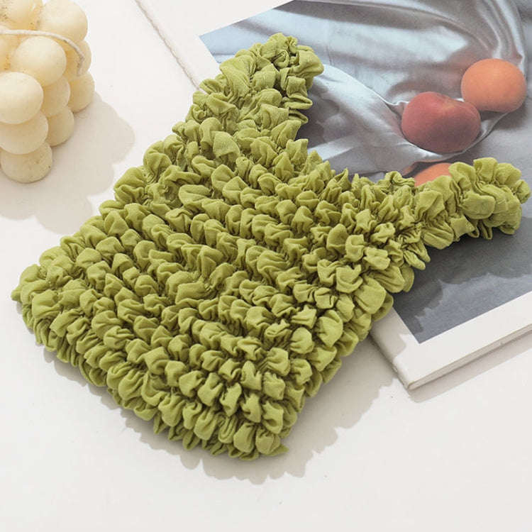 Magic Telescopic Pleated Bag Large Capacity Multi-Purpose Bubble Bag(Avocado Green)