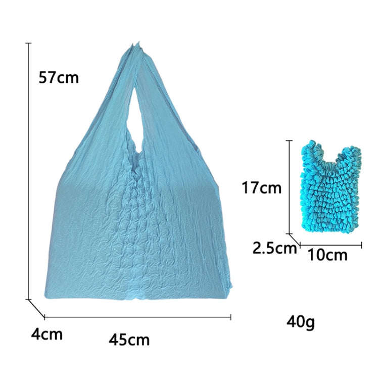 Magic Telescopic Pleated Bag Large Capacity Multi-Purpose Bubble Bag(Light Brown)