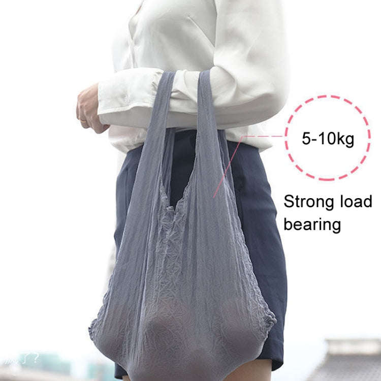 Magic Telescopic Pleated Bag Large Capacity Multi-Purpose Bubble Bag(Black)