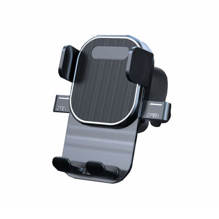 Automotive Navigation Bracket Car Air Vent Phone Fixed Support Clip, Style: Texture Model