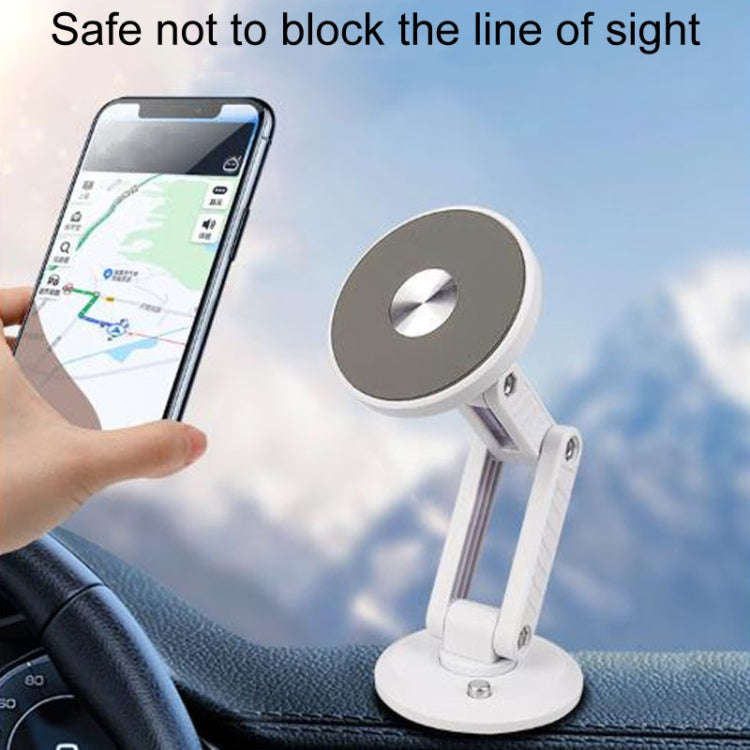 Automotive Magnetic Cell Phone Holder Car Dashboard Navigation Fixed Support Clip(Black)