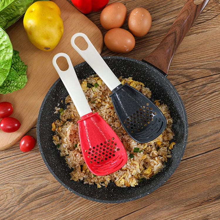 Kitchen Multifunctional Mashing Spoon Household Auxiliary Food Grinding Cooking Ladle Stir-Fry Sp...