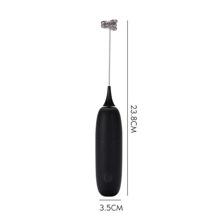 Cordless Handheld Milk And Coffee Frother Household Small Baking Mixing Tool(Black)