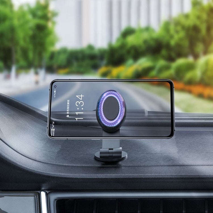 Magnetic Car Bracket Sticky Car Dashboard Cell Phone Navigation Stand(Black)