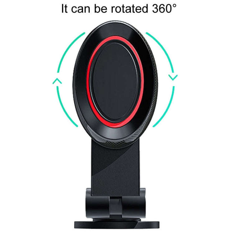 Magnetic Car Bracket Sticky Car Dashboard Cell Phone Navigation Stand(Black)