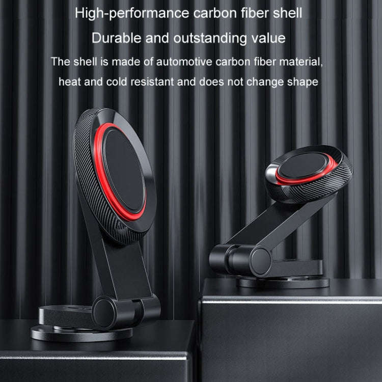 Magnetic Car Bracket Sticky Car Dashboard Cell Phone Navigation Stand(Black)