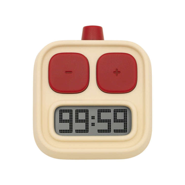 H-C-06 Robot Kitchen Timer Children Time Management Running Exercise Timer(Yellow)