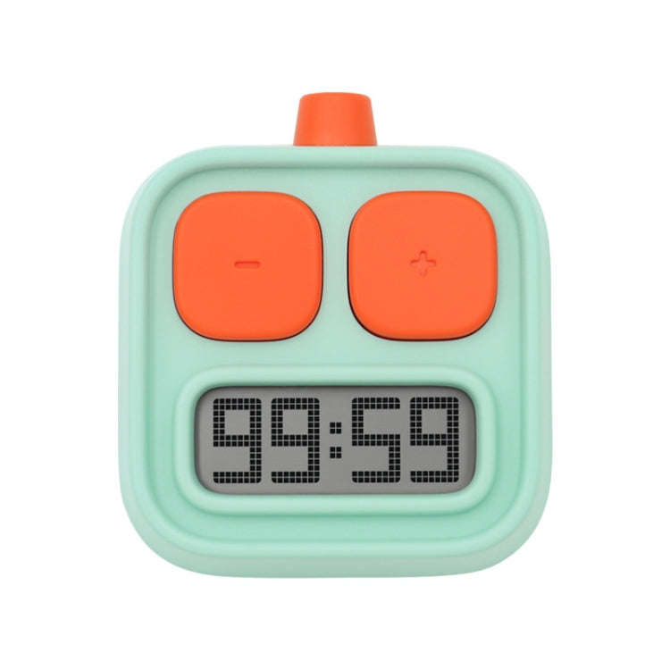 H-C-06 Robot Kitchen Timer Children Time Management Running Exercise Timer(Green)