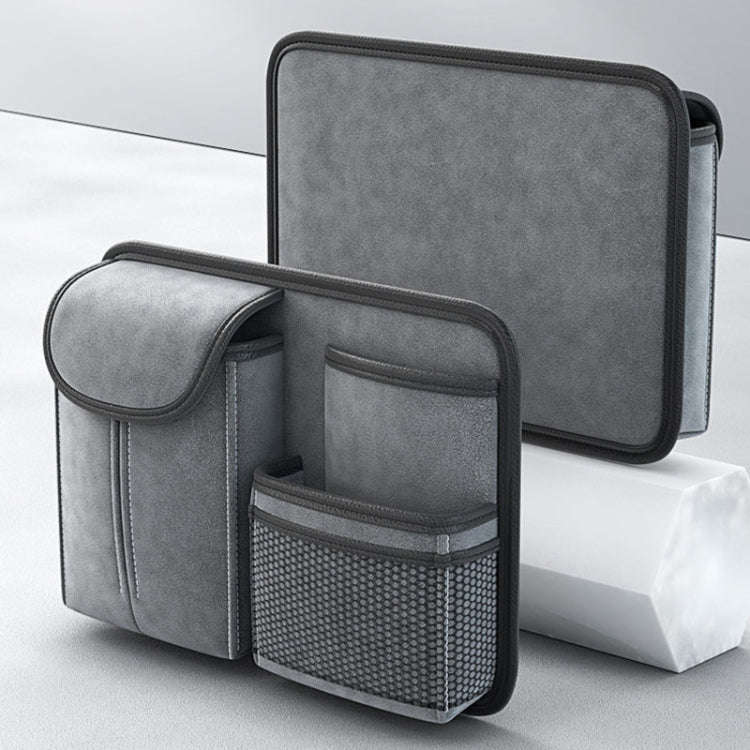 Car Seat Back Organizer Multifunctional Storage Bag Decorative Products(Gray)